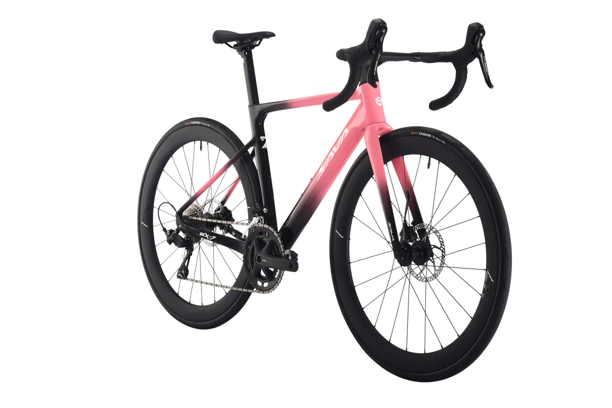 Bicicleta Sava EX7-S Rose Pink Oblicua