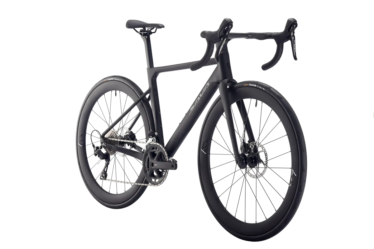 Bicicleta Sava EX7-S Black Oblicua