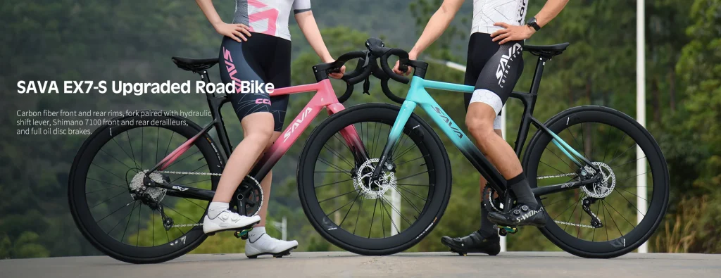 Bicicleta de ruta Sava Ex7-S hombre y mujer