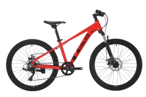 Bicicleta de perfil para niño o niña Sava Frolic aro 20 gris, Shimano 7v y frenos de disco